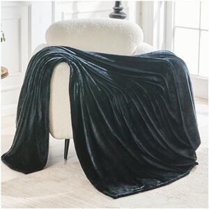 GC GAVENO CAVAILIA Flannel Fleece Throw Blanket King Size 200x240 Cm Black GC GAVENO CAVAILIA Flannel Fleece Throw Blanket King Size 200x240 Cm Black