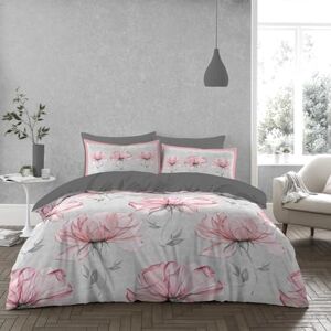 GC GAVENO CAVAILIA Microfiber Kingsize Duvet Cover Sets Floral Bedding Sets King Size, Reversible Plain Quilt Cover Bed Set Hypoallergenic Duvet Cover With Pillowcases (230x220 Cm), Grey GC GAVENO CAVAILIA Microfiber Kingsize Duvet Cover Sets Floral Bedding Sets King Size, Reversible Plain Quilt Cover Bed Set Hypoallergenic Duvet Cover With Pillowcases (230x220 Cm), Grey