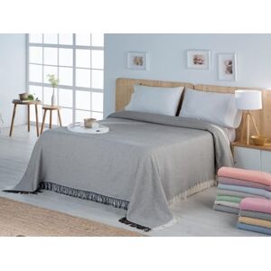 Estoralis Torino Multipurpose Sofa Quilt Bedspread Foulard Blanket Plaid for Bed Sofa Cover Practical and Soft Comfortable Polyester Cotton (170 x 240 cm, Grey Colour) Estoralis Torino Multipurpose Sofa Quilt Bedspread Foulard Blanket Plaid for Bed Sofa Cover Practical and Soft Comfortable Polyester Cotton (170 x 240 cm, Grey Colour)
