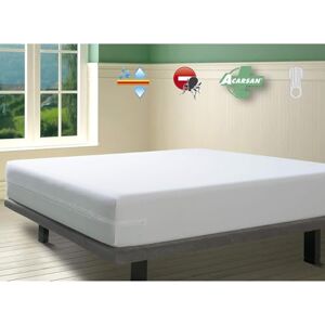 Savel Mattress Encasement 180x190/200 cm Super King Size Waterproof and Breathable Mattress Protector Deep 30cm Fitted Skirt White Savel Mattress Encasement 180x190/200 cm Super King Size Waterproof and Breathable Mattress Protector Deep 30cm Fitted Skirt White