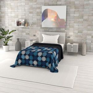 Italian Bed Linen Summer Quilt in Fantasy Microfibre, Queen Size: 220 x 270 cm, Hypnotic Italian Bed Linen Summer Quilt in Fantasy Microfibre, Queen Size: 220 x 270 cm, Hypnotic