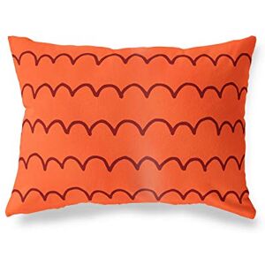 Bonamaison Decorative Cushion Cover Orange & Bordeux, Throw Pillow Covers, Home Decorative Pillowcases for Livingroom, Sofa, Bedroom, Size: 35x50 Cm Designed and Manufactured in Turkey Bonamaison Decorative Cushion Cover Orange & Bordeux, Throw Pillow Covers, Home Decorative Pillowcases for Livingroom, Sofa, Bedroom, Size: 35x50 Cm Designed and Manufactured in Turkey