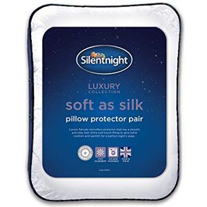Silentnight Model - Soft as Silk Pillow Protector - Pack of 2 Silentnight Model - Soft as Silk Pillow Protector - Pack of 2