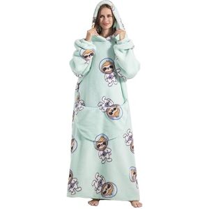 Everglamour Hooded Blanket Adult Sized Costumes, Blue Everglamour Hooded Blanket Adult Sized Costumes, Blue
