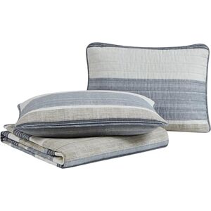 Nautica Cotton Reversible Bedding Set, All Season Designer Home Décor, Ridgeport Beige, Queen Nautica Cotton Reversible Bedding Set, All Season Designer Home Décor, Ridgeport Beige, Queen