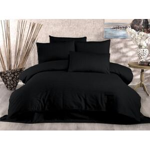 Nuit Des RĂªves Black XL Quilt Cover Set - Single, 155x200cm Nuit Des RĂªves Black XL Quilt Cover Set - Single, 155x200cm