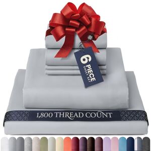 BELADOR Luxury Queen Sheet Set 4 Piece Bed Sheets with 16 Inch Deep Pockets, Soft Microfiber, Wrinkle Free, Oeko-Tex Certified BELADOR Luxury Queen Sheet Set 4 Piece Bed Sheets with 16 Inch Deep Pockets, Soft Microfiber, Wrinkle Free, Oeko-Tex Certified