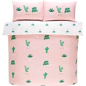 Rapport Home Microfibre Pastel Coloured Double Bedding Set Reversible Non iron Double Bedding Set, Pink Rapport Home Microfibre Pastel Coloured Double Bedding Set Reversible Non iron Double Bedding Set, Pink