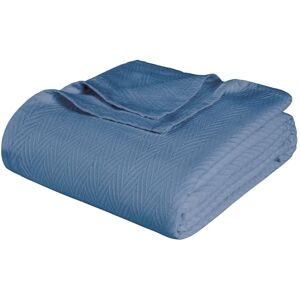 Superior Metro All-Season Cotton Blanket, Woven Blanket for Couch, Bed, Bedding, Farmhouse, Home Essentials, Cute and Cozy Bohemian Blankets, Herringbone Weave, Twin Size, Denim Blue Superior Metro All-Season Cotton Blanket, Woven Blanket for Couch, Bed, Bedding, Farmhouse, Home Essentials, Cute and Cozy Bohemian Blankets, Herringbone Weave, Twin Size, Denim Blue