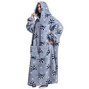 Everglamour Hooded Blanket Adult Sized Costumes, Blue Everglamour Hooded Blanket Adult Sized Costumes, Blue