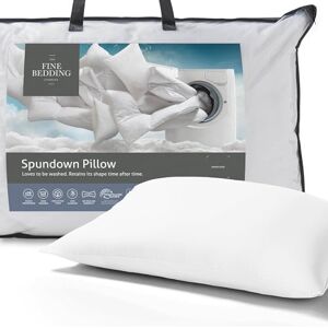 The Fine Bedding Company Spundown Pillow – Medium King XL Pillow with Advanced Smartfil® Fibre, Luxury Pillows for Larger Beds, Hypoallergenic, Machine Washable – Single (1 Pack) The Fine Bedding Company Spundown Pillow – Medium King XL Pillow with Advanced Smartfil® Fibre, Luxury Pillows for Larger Beds, Hypoallergenic, Machine Washable – Single (1 Pack)
