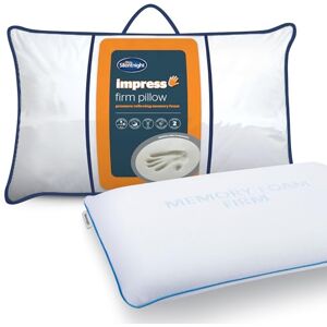 Silentnight Memory Foam Pillow – Orthopedic Pillow for Shoulder and Neck Pain Relief and Support – Hotel Quality Memory Foam Bed Pillow Machine Washable Cover for Back Stomach and Side Sleepers – Firm Silentnight Memory Foam Pillow – Orthopedic Pillow for Shoulder and Neck Pain Relief and Support – Hotel Quality Memory Foam Bed Pillow Machine Washable Cover for Back Stomach and Side Sleepers – Firm