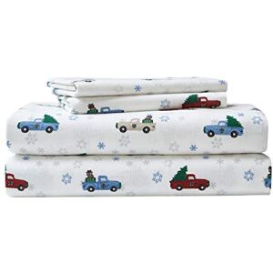 Eddie Bauer Full Sheets, Cotton Flannel Bedding Set, Brushed For Extra Softness, Cozy Home Decor (Winter Outing, Full) Eddie Bauer Full Sheets, Cotton Flannel Bedding Set, Brushed For Extra Softness, Cozy Home Decor (Winter Outing, Full)