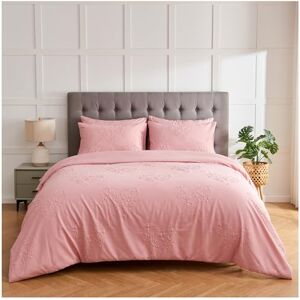 GC GAVENO CAVAILIA Microfiber Duvet Cover 3D Bedding Double Quilt Bed Set Washable Bed Linen Blush Pink GC GAVENO CAVAILIA Microfiber Duvet Cover 3D Bedding Double Quilt Bed Set Washable Bed Linen Blush Pink