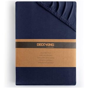 DecoKing Amber Blue Fitted Sheet - Bedding DecoKing Amber Blue Fitted Sheet - Bedding