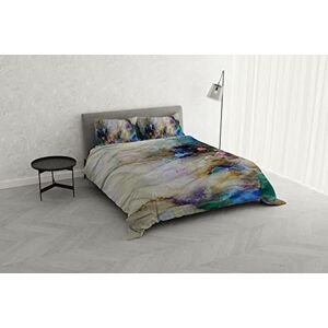 Italian Bed Linen KI-OSA KIO-622 Digital Print Duvet Cover Set, 100% Soft Cotton, Made in Italy, Double, KIO-622 Italian Bed Linen KI-OSA KIO-622 Digital Print Duvet Cover Set, 100% Soft Cotton, Made in Italy, Double, KIO-622