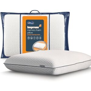 Silentnight Memory Foam Pillow Orthopedic Pillow for Shoulder and Neck Pain Relief and Support Hotel Quality Memory Foam Bed Pillow Machine Washable Cover for Back Stomach and Side Sleepers Firm Silentnight Memory Foam Pillow Orthopedic Pillow for Shoulder and Neck Pain Relief and Support Hotel Quality Memory Foam Bed Pillow Machine Washable Cover for Back Stomach and Side Sleepers Firm