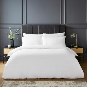 Silentnight Pure Cotton Duvet Set Luxurious Cool Soft Touch 200 Thread Count Button Fastening Breathable 100% Cotton Quilt Cover + Pillowcase Bed Set Machine Washable, White, King Silentnight Pure Cotton Duvet Set Luxurious Cool Soft Touch 200 Thread Count Button Fastening Breathable 100% Cotton Quilt Cover + Pillowcase Bed Set Machine Washable, White, King