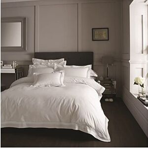 GC GAVENO CAVAILIA Luxurious Duvet Cover Double, Hotel Quality Stripe Bedding Sets With Pillow Cases, Devore White/Grey GC GAVENO CAVAILIA Luxurious Duvet Cover Double, Hotel Quality Stripe Bedding Sets With Pillow Cases, Devore White/Grey