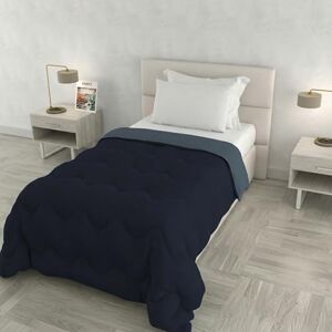 Italian Bed Linen ZOE Winter Quilt Made in Italy Two-Tone Double-Sided Padded Duvet 250 g – Double Bed Quilt 220 x 250 cm – Machine Washable – Sea Blue/Blue Italian Bed Linen ZOE Winter Quilt Made in Italy Two-Tone Double-Sided Padded Duvet 250 g – Double Bed Quilt 220 x 250 cm – Machine Washable – Sea Blue/Blue