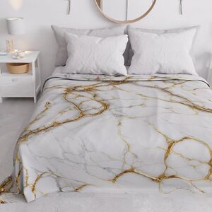 PETTI Artigiani Italiani - Double Bed Bedspread Lightweight Blanket White Marble - bedspread PETTI Artigiani Italiani - Double Bed Bedspread Lightweight Blanket White Marble - bedspread