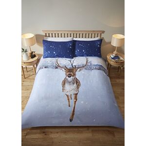 Rapport Home Montrose Stag Duvet Set (Single), Blue Rapport Home Montrose Stag Duvet Set (Single), Blue