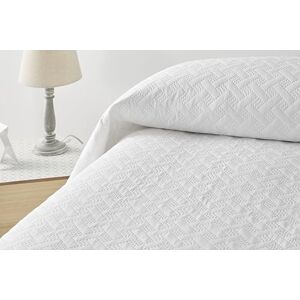 Degrees home Liso Bedspread Boutí Thin for 180 cm Bed (270 x 260 cm) Extra Soft Microfibre Multi-Purpose Bedspread for All Seasons White Degrees home Liso Bedspread Boutí Thin for 180 cm Bed (270 x 260 cm) Extra Soft Microfibre Multi-Purpose Bedspread for All Seasons White