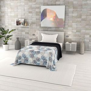 Italian Bed Linen Fantasy Printed Summer Quilt, Polyester Filling, Soffioni Blu, 170 x 270 cm Italian Bed Linen Fantasy Printed Summer Quilt, Polyester Filling, Soffioni Blu, 170 x 270 cm
