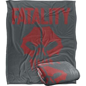 LOGOVISION MORTAL KOMBAT 9 Blanket, 152 x 127 cm Fatality Silky Touch Super Soft Throw Blanket LOGOVISION MORTAL KOMBAT 9 Blanket, 152 x 127 cm Fatality Silky Touch Super Soft Throw Blanket