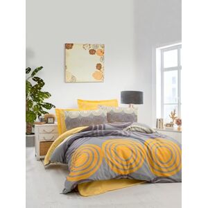 Nuit Des RĂªves Luxury - Bed Set 155x200cm Yellow & Grey - Bedding Set Nuit Des RĂªves Luxury - Bed Set 155x200cm Yellow & Grey - Bedding Set