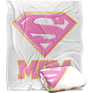 LOGOVISION SUPERMAN Logo Blanket, 152 x 127 cm Super Mom Pink Silky Touch Super Soft Throw Blanket LOGOVISION SUPERMAN Logo Blanket, 152 x 127 cm Super Mom Pink Silky Touch Super Soft Throw Blanket