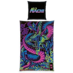 Herding Klaus GmbH Neomachi Dragon Bed Linen, Pillowcase Approx. 80 x 80 cm, Duvet Cover Approx. 135 x 200 cm, with Smooth Zip, 100% Cotton, Renforcé Herding Klaus GmbH Neomachi Dragon Bed Linen, Pillowcase Approx. 80 x 80 cm, Duvet Cover Approx. 135 x 200 cm, with Smooth Zip, 100% Cotton, Renforcé