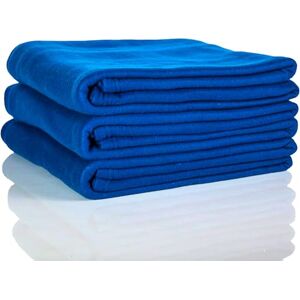 Glart Oeko-Tex fleece blankets set of 3 in navy blue, 130x160 cm, over 200g/m2, as a sofa blanket, cuddly blanket, sofa throw or picnic blanket Glart Oeko-Tex fleece blankets set of 3 in navy blue, 130x160 cm, over 200g/m2, as a sofa blanket, cuddly blanket, sofa throw or picnic blanket