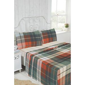 Rapport Home Brushed Cotton Flannelette Sheet Set – Lomond Double Size in Terracotta, Includes Flat and Fitted Sheet and 2 Pillowcases – Soft, Warm, Breathable Bedding for Winter Comfort Rapport Home Brushed Cotton Flannelette Sheet Set – Lomond Double Size in Terracotta, Includes Flat and Fitted Sheet and 2 Pillowcases – Soft, Warm, Breathable Bedding for Winter Comfort