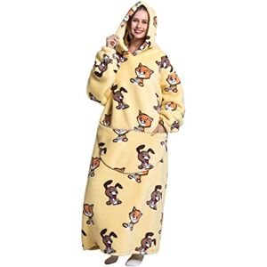 Everglamour Hooded Blanket Adult Sized Costumes, Blue Everglamour Hooded Blanket Adult Sized Costumes, Blue