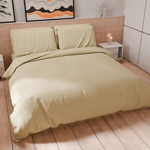 PETTI Artigiani Italiani Single Duvet Cover Set 150 x 200 cm (1 Pillow Case 50 x 80 cm Included) Soft Microfibre Duvet Cover Set Taupe PETTI Artigiani Italiani Single Duvet Cover Set 150 x 200 cm (1 Pillow Case 50 x 80 cm Included) Soft Microfibre Duvet Cover Set Taupe