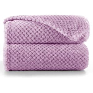 DecoKing Henry Cuddly Blanket 70 x 150 cm Microfibre Blanket Bedspread Fleece Soft Cuddly Scandinavian Style Purple DecoKing Henry Cuddly Blanket 70 x 150 cm Microfibre Blanket Bedspread Fleece Soft Cuddly Scandinavian Style Purple