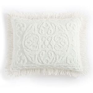 Beatrice Home Fashions Ivory Chenille Bedspread with King Sham - Bedspread Beatrice Home Fashions Ivory Chenille Bedspread with King Sham - Bedspread