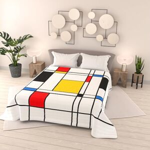 Italian Bed Linen SD66 Summer Quilt 100 g Dream of Author Made in Italy, Digital Print Quilted Bedspread 100% Polyester Microfibre, Double Bed Blanket 260 x 270 cm Italian Bed Linen SD66 Summer Quilt 100 g Dream of Author Made in Italy, Digital Print Quilted Bedspread 100% Polyester Microfibre, Double Bed Blanket 260 x 270 cm