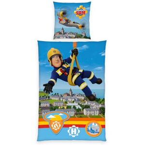 Herding Fireman Sam Bed Linen, Pillowcase 80 x 80 cm with Reversible Motif, Duvet Cover 135 x 200 cm, with Zip, 100% Cotton/Renforcé Herding Fireman Sam Bed Linen, Pillowcase 80 x 80 cm with Reversible Motif, Duvet Cover 135 x 200 cm, with Zip, 100% Cotton/Renforcé