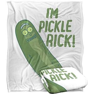 LOGOVISION RICK AND MORTY Blanket, 152 x 127 cm The Pickle Rick Silky Touch Super Soft Throw Blanket LOGOVISION RICK AND MORTY Blanket, 152 x 127 cm The Pickle Rick Silky Touch Super Soft Throw Blanket
