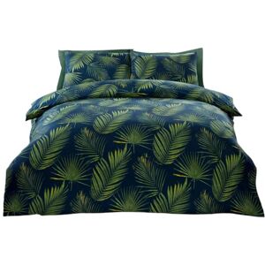 Rapport Home Palma Tropical Green Single Duvet Cover Set 180TC Microfibre Bedding & 1 Pillowcase Soft, Easy Care & Oeko-Tex Certified 135x200 cm Rapport Home Palma Tropical Green Single Duvet Cover Set 180TC Microfibre Bedding & 1 Pillowcase Soft, Easy Care & Oeko-Tex Certified 135x200 cm