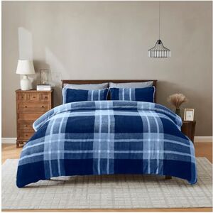 GC GAVENO CAVAILIA Fleece Bedding King Size Duvet Set Faux Fur Teddy Duvet Cover with Pillow Cases Warm, Soft Geometric Bedding & Linen Breathable Fluffy Quilt Covers (230x220), Navy GC GAVENO CAVAILIA Fleece Bedding King Size Duvet Set Faux Fur Teddy Duvet Cover with Pillow Cases Warm, Soft Geometric Bedding & Linen Breathable Fluffy Quilt Covers (230x220), Navy