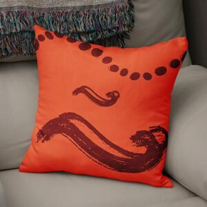 Bonamaison Decorative Cushion Cover Orange & Bordeux, Throw Pillow Covers, Home Decorative Pillowcases for Livingroom, Sofa, Bedroom, Size: 43X43 Cm Designed and Manufactured in Turkey Bonamaison Decorative Cushion Cover Orange & Bordeux, Throw Pillow Covers, Home Decorative Pillowcases for Livingroom, Sofa, Bedroom, Size: 43X43 Cm Designed and Manufactured in Turkey