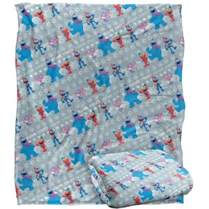 LOGOVISION Sesame Street Holiday Snow Character Pattern Silky Touch Super Soft Throw Blanket 152 X 127 Cm LOGOVISION Sesame Street Holiday Snow Character Pattern Silky Touch Super Soft Throw Blanket 152 X 127 Cm