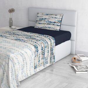 Italian Bed Linen Fashion Bedding Set Made in Italy, Microfibre, Modern Sky, Queen Size Italian Bed Linen Fashion Bedding Set Made in Italy, Microfibre, Modern Sky, Queen Size