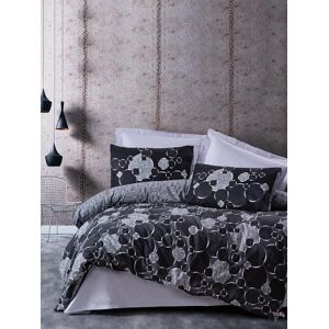 Nuit Des RĂªves Gray Black Double Quilt Cover Set - Quilt Cover Set Nuit Des RĂªves Gray Black Double Quilt Cover Set - Quilt Cover Set
