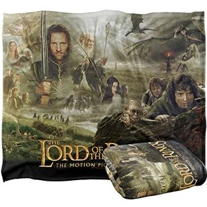 LOGOVISION LORD OF THE RINGS The Blanket, 152 x 127 cm Trilogy Poster Silky Touch Super Soft Throw Blanket LOGOVISION LORD OF THE RINGS The Blanket, 152 x 127 cm Trilogy Poster Silky Touch Super Soft Throw Blanket