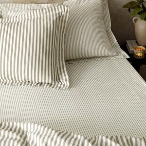 furn. Yard Hebden 100% Cotton Narrow Stripe Fitted Sheet – Ultra Soft Striped Textured Bed Sheet (Mole – Single) furn. Yard Hebden 100% Cotton Narrow Stripe Fitted Sheet – Ultra Soft Striped Textured Bed Sheet (Mole – Single)