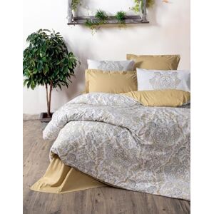 Nuit Des RĂªves Mustard Ranforce Double Quilt Cover Set - Quilt Cover Set Nuit Des RĂªves Mustard Ranforce Double Quilt Cover Set - Quilt Cover Set